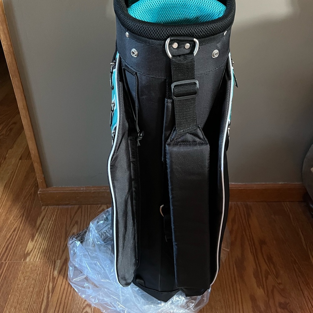 NEW Tour Edge golf bag. Teal and black - Picture 4 of 5